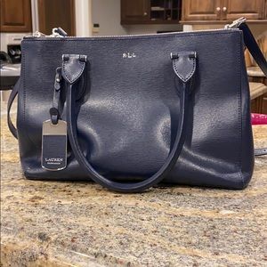 Ralph Lauren navy blue bag